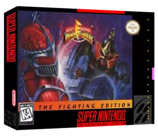 jeu Mighty Morphin Power Rangers - The Fighting Edition